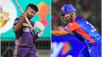 Rishabh Pant (Right) and Shreyas Iyer were the highest earners in the IPL 2025 mega auction. PTI 

