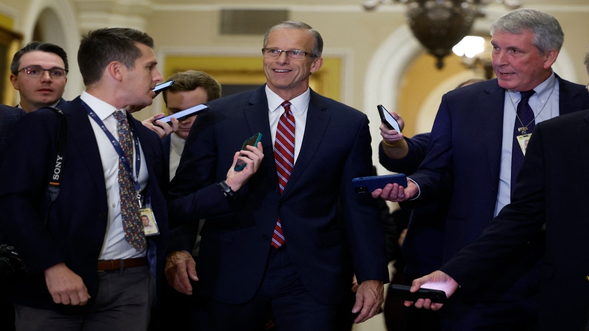 US Senate Republicans pick insider John Thune as next leader, reject Trump loyalist push