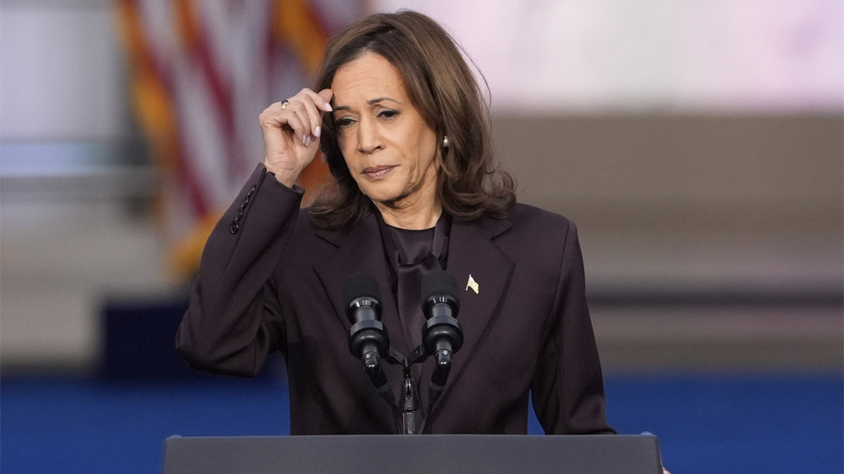 Vice President Kamala Harris delivers a concession speech for the 2024 presidential election on the campus of Howard University in Washington on November 6, 2024. AP Vice President Kamala Harris delivers a concession speech for the 2024 presidential election on the campus of Howard University in Washington on November 6, 2024. AP