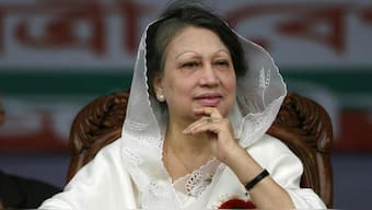Bangladesh Former Prime Minister Khaleda Zia. Image: Reuters | FILE.