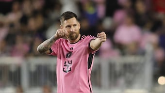 Lionel Messi in action for Inter Miami. Image: Reuters