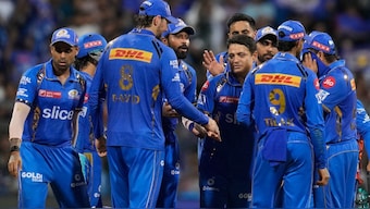Mumbai Indians have only a budget of Rs 45 crore heading into the IPL 2025 mega auction. AP 