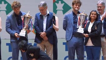 Magnus Carlsen was in Kolkata for TATA Steel chess after a gap of five years. Image: TATA Steel Chess