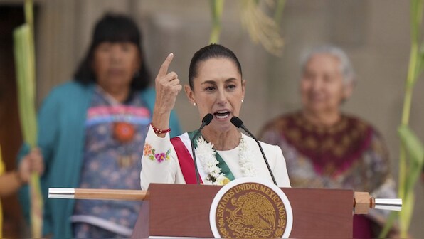 Mexico's Sheinbaum fires back at Trump's tariff threat, citing risks to common businesses