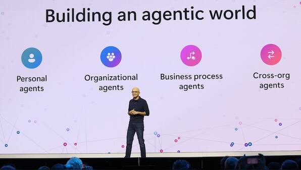 Microsoft's Satya Nadella lobbies hard for AI agents that can work and take actions on user’s behalf