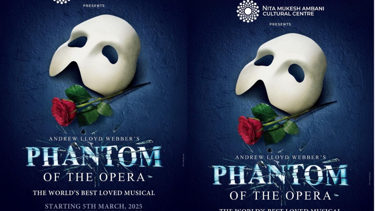 World’s best loved musical ‘The Phantom of the Opera’ makes India debut at the Nita Mukesh Ambani Cultural Centre