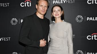 Caitríona Balfe and Sam Heughan wrap production on ‘Outlander’