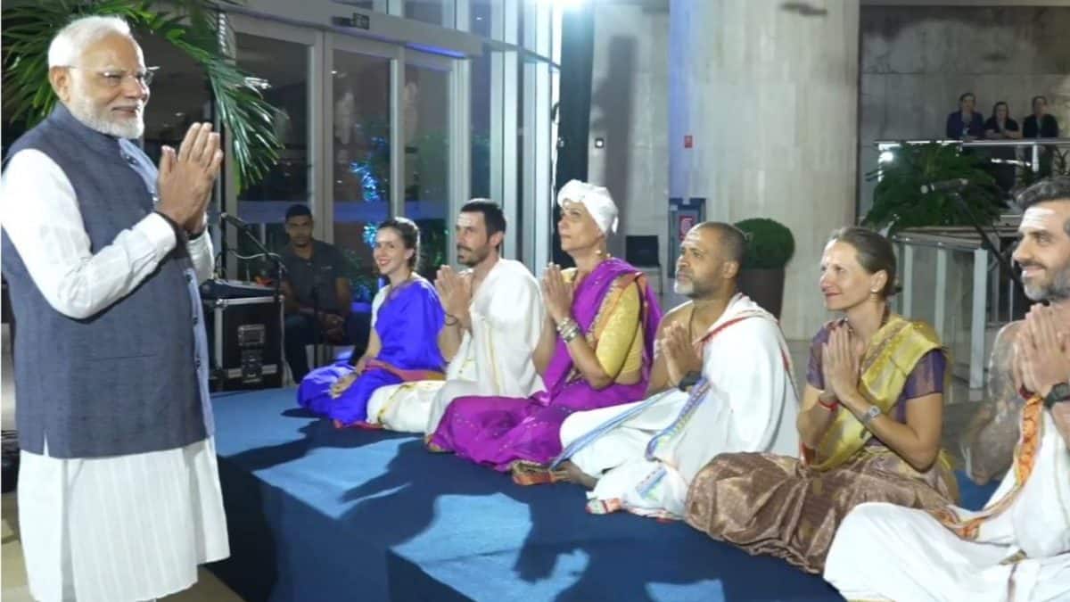 Brazil welcomes PM Modi with Vedic chants as he arrives in Rio for G20 summit – Firstpost