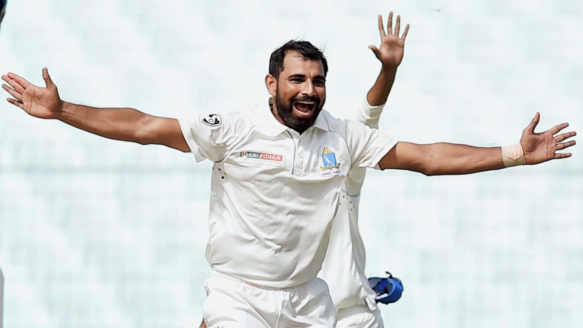 File image of India and Bengal pacer Mohammed Shami. PTI File image of India and Bengal pacer Mohammed Shami. PTI