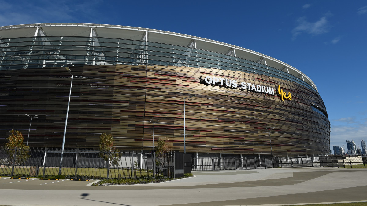 The Optus Stadium had been inaugurated in January, 2018 and hosted its first Test in December later that year when India came visiting. AFP The Optus Stadium had been inaugurated in January, 2018 and hosted its first Test in December later that year when India came visiting. AFP