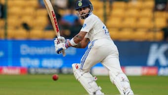 Virat Kohli had a forgettable series against New Zealand but David Warner expects the Indian to find his form against Australia. PTI 