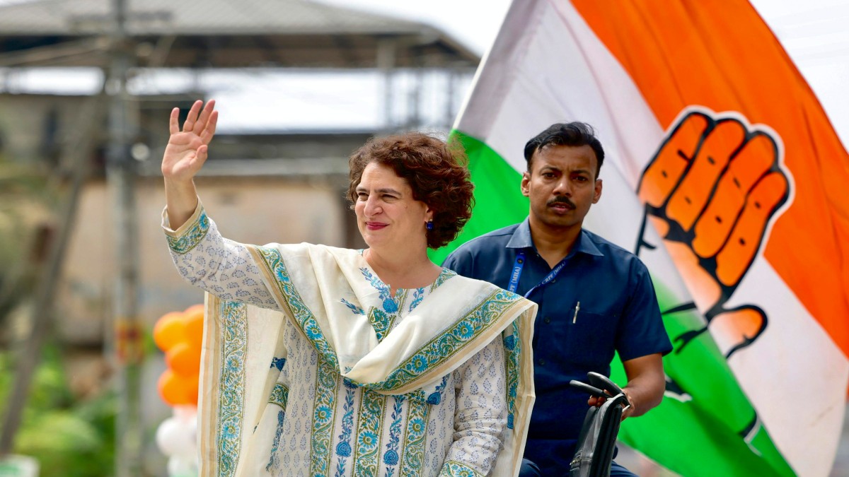 Priyanka Gandhi Vadra. PTI Priyanka Gandhi Vadra. PTI