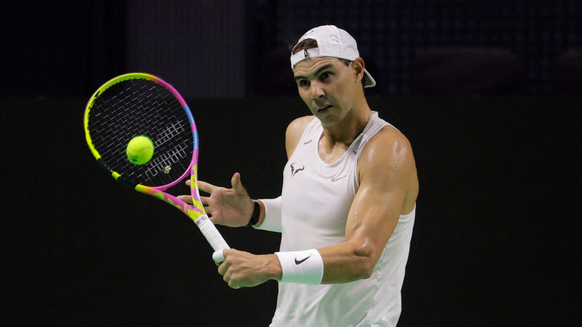 Rafael Nadal has been practicing for a week to prepare for his farewell at the Davis Cup 2024. Image: Reuters Rafael Nadal has been practicing for a week to prepare for his farewell at the Davis Cup 2024. Image: Reuters