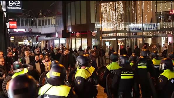 Israeli fans ‘ambushed’ in Amsterdam: Dutch police say 5 hospitalised, 62 arrested after violence