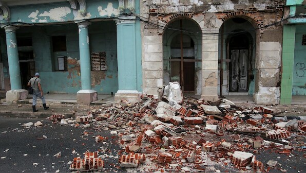 Cuba hit by 6.8 magnitude earthquake following weeks of hurricanes and power outages