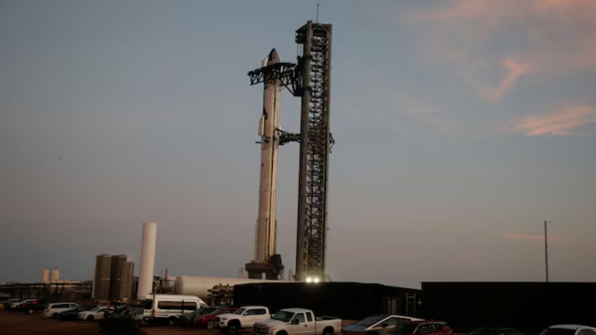 SpaceX's next-generation Starship spacecraft atop its powerful Super Heavy rocket is prepared for launch at the company's Boca Chica launch pad in Brownsville, Texas, U.S., November 18, 2024. Image- Reuters SpaceX's next-generation Starship spacecraft atop its powerful Super Heavy rocket is prepared for launch at the company's Boca Chica launch pad in Brownsville, Texas, U.S., November 18, 2024. Image- Reuters