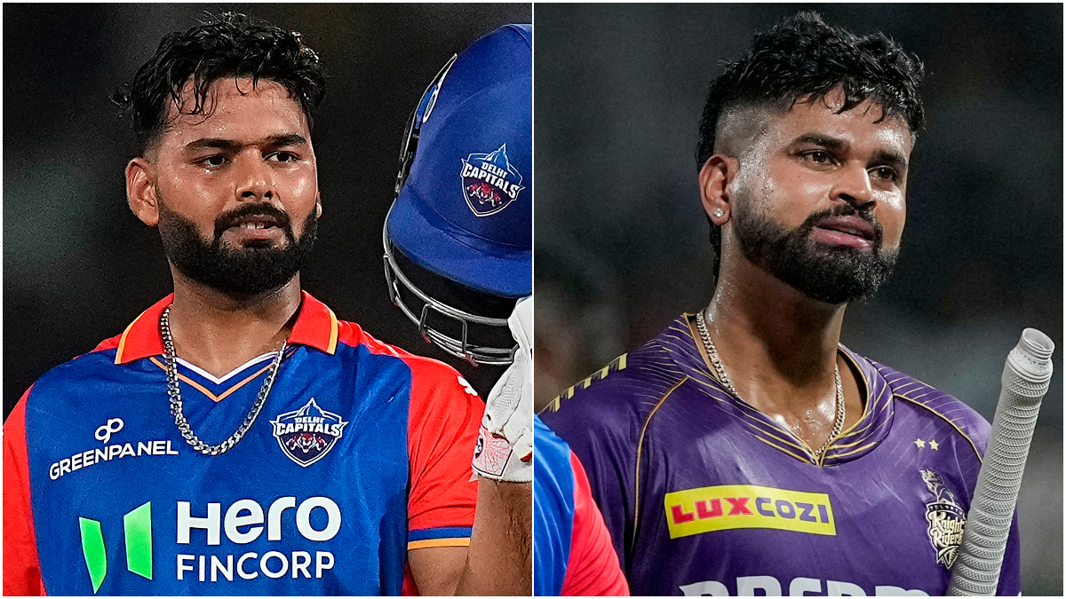 Rishabh Pant and Shreyas Iyer became the most expensive players on Day 1 of the IPL 2025 mega auction in Jeddah, Saudi Arabia. AP Rishabh Pant and Shreyas Iyer became the most expensive players on Day 1 of the IPL 2025 mega auction in Jeddah, Saudi Arabia. AP