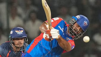 Rishabh Pant went to Punjab Kings for a whopping Rs 33 crore at the IPL 2025 mock auction. PTI 