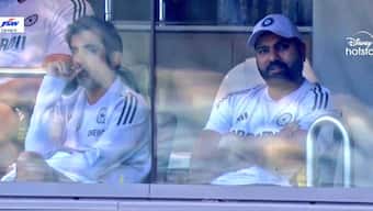 Rohit Sharma reached Perth on Sunday and hit the nets on Monday. Image: Hoststar