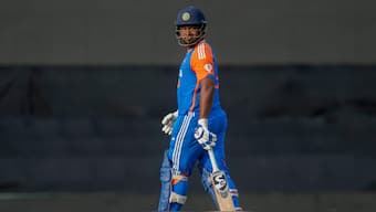 Sanju Samson recently hit back-to-back centuries in T20Is for India. Image: AP