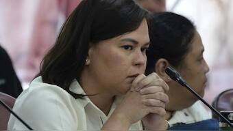 Philippine Vice President Sara Duterte. AP