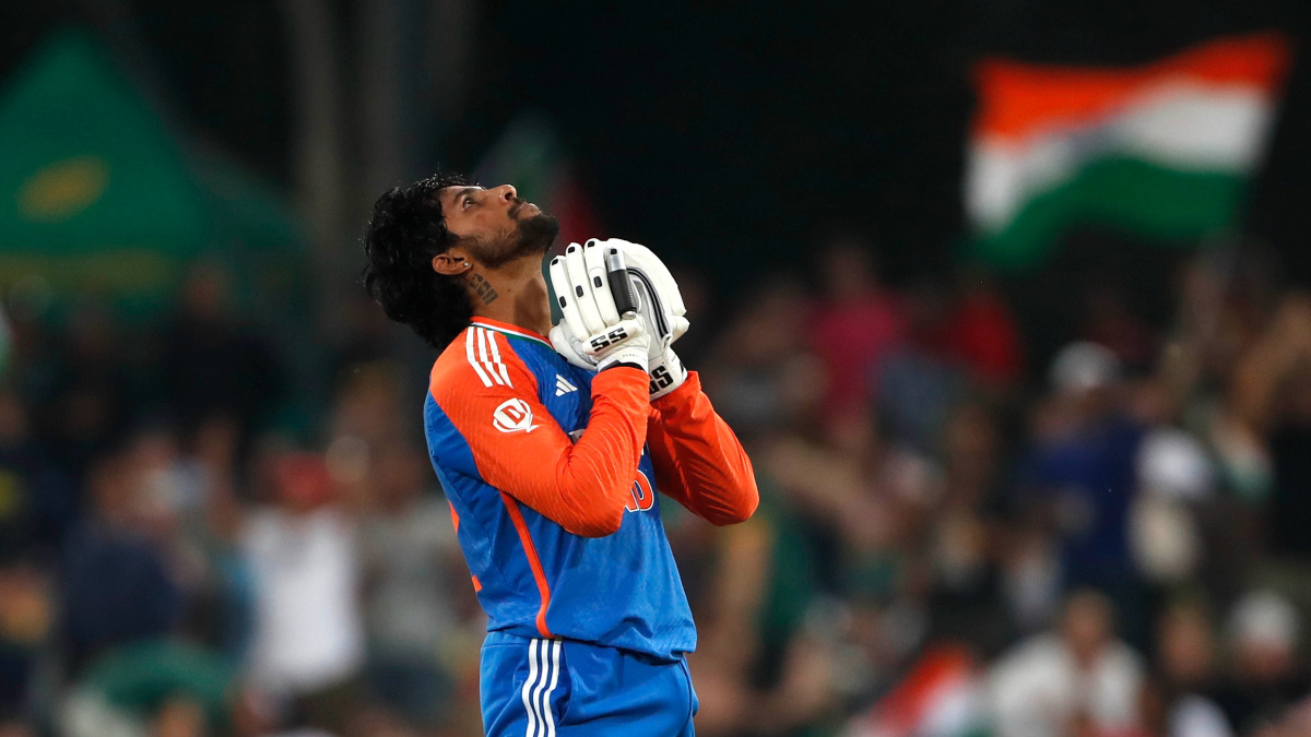 Tilak Varma celebrates after completing his maiden international century during the third T20I between South Africa and India in Centurion. Image credit: BCCI Tilak Varma celebrates after completing his maiden international century during the third T20I between South Africa and India in Centurion. Image credit: BCCI