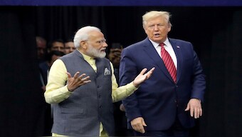 Prime Minister Narendra Modi with US President-elect Donald Trump. Reuters File