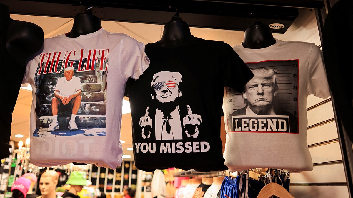 Trump vs Harris: The battle for campaign merchandise's influence on the election