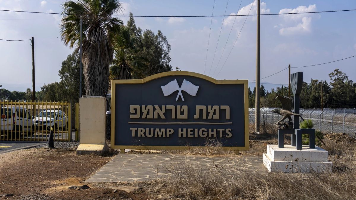 Named after Trump, Israeli town in Golan Heights looks up to US president-elect with hope Named after Trump, Israeli town in Golan Heights looks up to US president-elect with hope