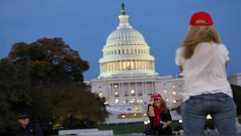 Funding for the US government is set to expire at midnight on Friday. Reuters