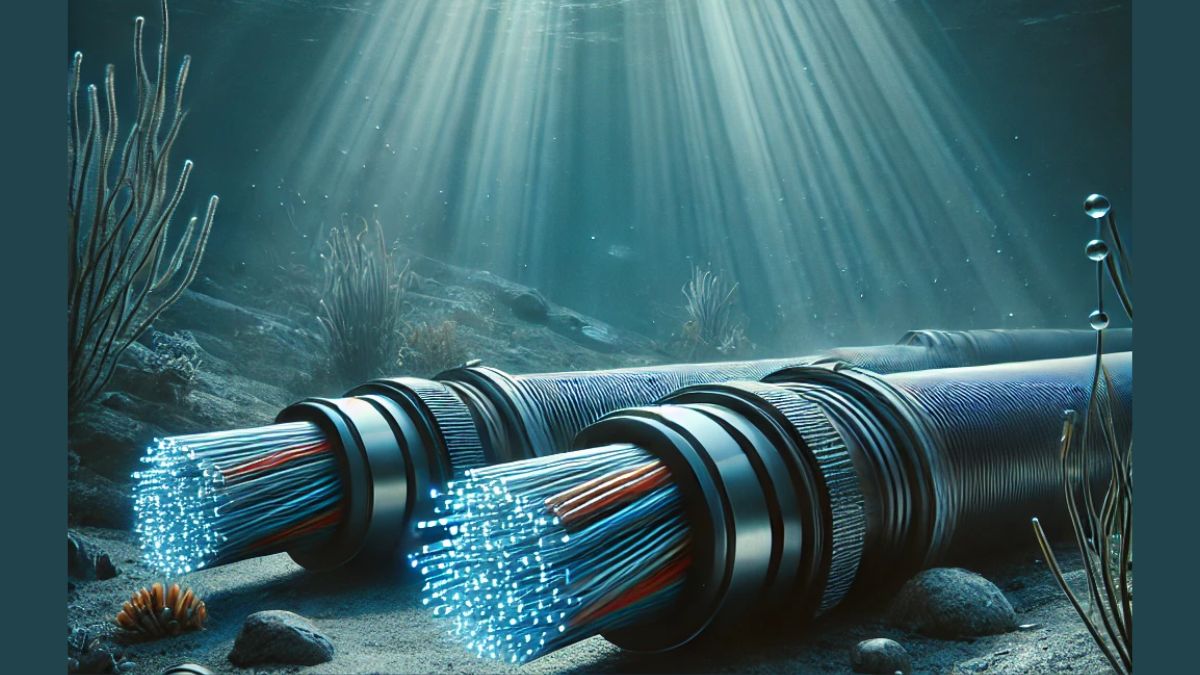 Undersea cables are vital to global communications and finance, and are thus of great strategic importance. AI-generated image via DALL-E Undersea cables are vital to global communications and finance, and are thus of great strategic importance. AI-generated image via DALL-E