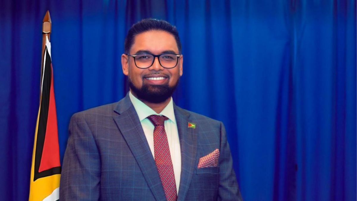 President Mohamed Irfaan Ali. Image courtesy: Gov of Guyana President Mohamed Irfaan Ali. Image courtesy: Gov of Guyana