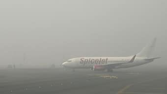 Smog has disrupted flights at Indira Gandhi International Airport in New Delhi. Representational Image/AFP