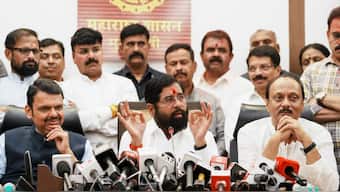 Eknath Shinde has indicated that he is out of the Maharashtra CM race. File Photo/PTI
