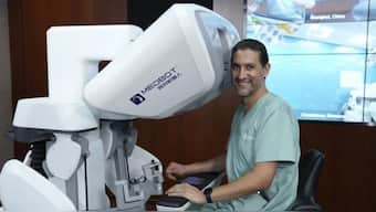 Dr Youness Ahallal completed the surgery in under two hours. Image courtesy: X/@ChineseCGMumbai
