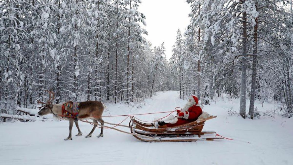 Climate change: Santa runs short of snow as his Arctic home reels under global warming Climate change: Santa runs short of snow as his Arctic home reels under global warming