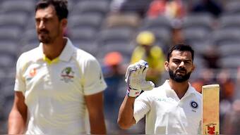 Virat Kohli's last Test century on Australian soil came in the second Test in Perth in the 2018-19 Border-Gavaskar Trophy. AFP