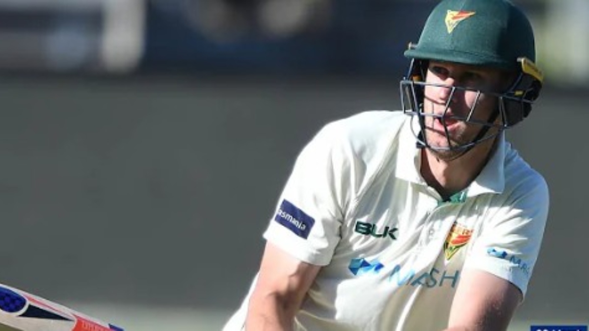 Beau Webster could replace Mitchell Marsh in the Australia squad for the second Test against India. Image: Screengrab Beau Webster could replace Mitchell Marsh in the Australia squad for the second Test against India. Image: Screengrab