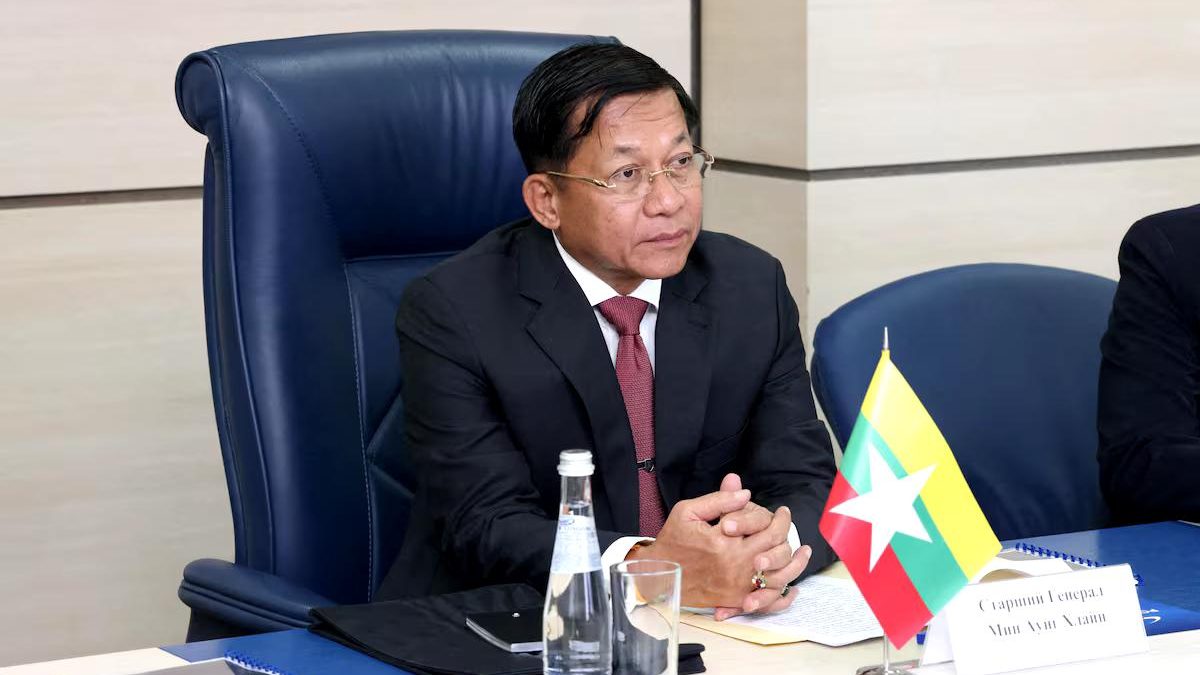 Myanmar's Prime Minister and State Administrative Council Chairman Min Aung Hlaing. Reuters Myanmar's Prime Minister and State Administrative Council Chairman Min Aung Hlaing. Reuters