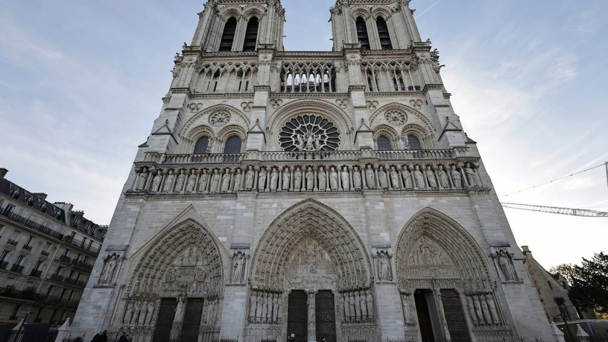 Notre Dame Cathedral unveils new interior 5 years after massive fire forced its closure