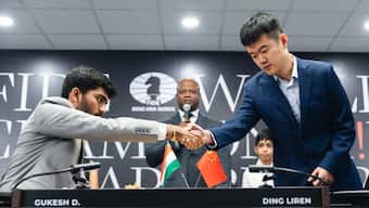 D Gukesh vs Ding Liren Highlights: Gukesh and Ding Liren settle for draw in Round 2 of World Chess Championship 2024
