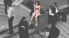 Where is Ahoo Daryaei, Iranian woman arrested after stripping at university?