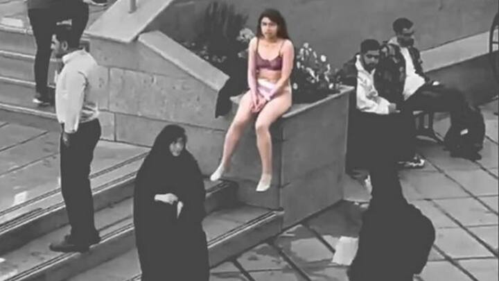 Where is Ahoo Daryaei, Iranian woman arrested after stripping at university?