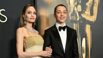 Angelina Jolie makes rare appearance with her son Knox Jolie-Pitt at Governors Awards, netizens can't keep calm