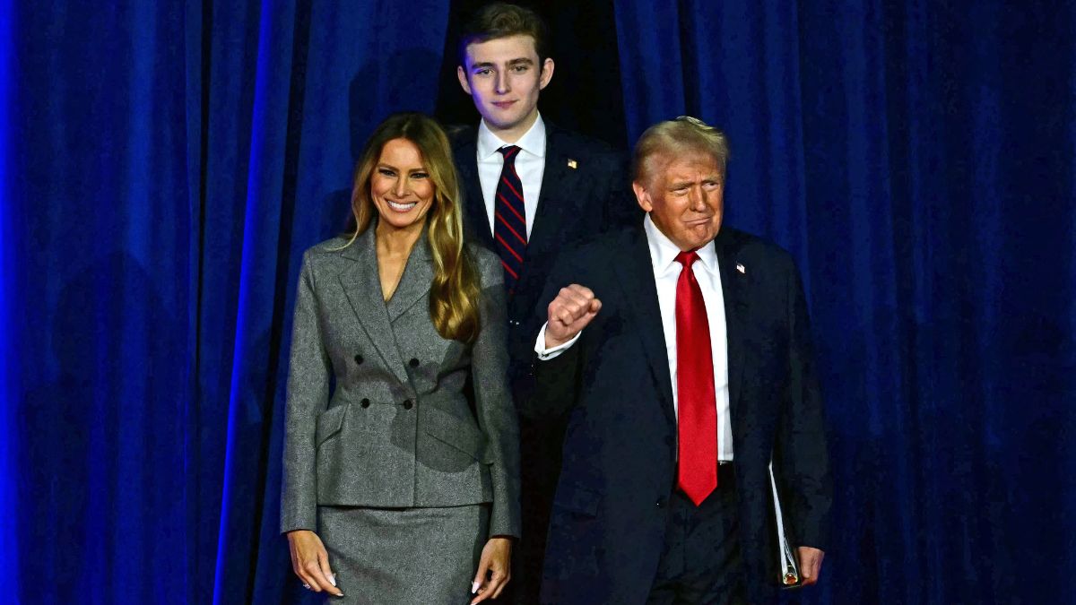 Barron Trump, who is a US citizen, would remain unaffected from his president-elect father's proposal to curb illegal immigration in the US. File image. AFP Barron Trump, who is a US citizen, would remain unaffected from his president-elect father's proposal to curb illegal immigration in the US. File image. AFP