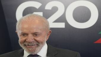 Brazil’s President Luiz Inacio Lula da Silva smiles during bilateral meetings a day before the opening of the G20 Summit, in Rio de Janeiro, Sunday, Nov. 17, 2024. AP