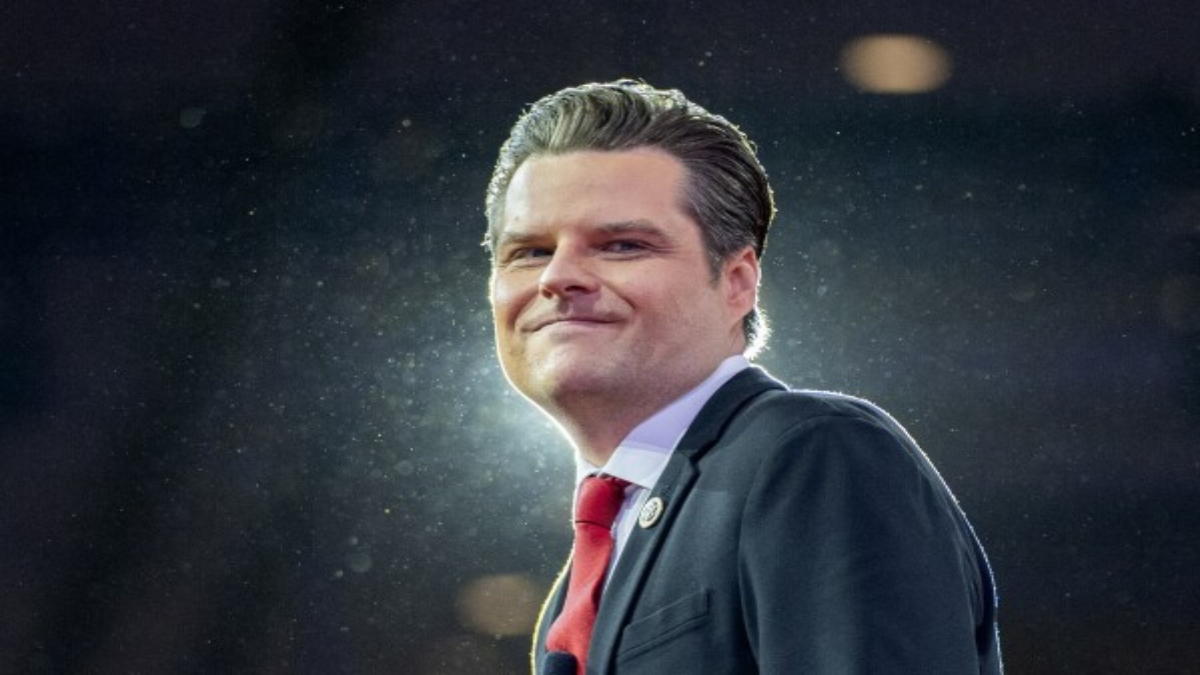 Republican congressman from Florida Matt Gaetz. File Image / AP Republican congressman from Florida Matt Gaetz. File Image / AP