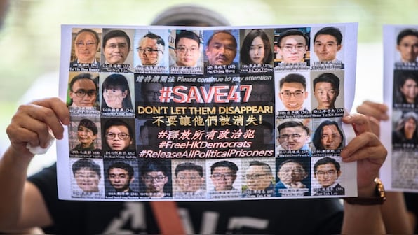 45 Hong Kong democracy activists jailed under Beijing's national security law