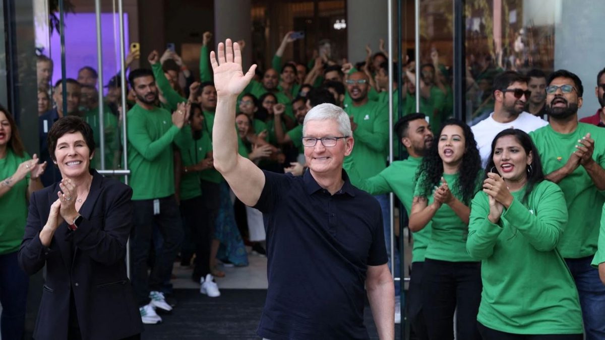 If Apple implements these plans, India’s share of global iPhone production could rise to over 26 per cent, a substantial jump from the current 12-14 per cent. The expansion could also bring major economic benefits, potentially creating around 200,000 new jobs. Image Credit : Reuters If Apple implements these plans, India’s share of global iPhone production could rise to over 26 per cent, a substantial jump from the current 12-14 per cent. The expansion could also bring major economic benefits, potentially creating around 200,000 new jobs. Image Credit : Reuters