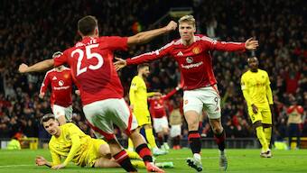 The victory over Bodø/Glimt was first for Ruben Amorim as Man Utd manager. Image: Reuters